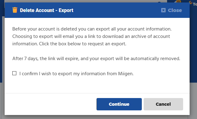 Step 4: Export
