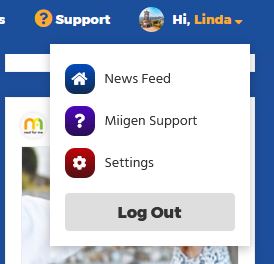 Account settings Account settings