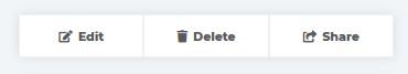 Edit button on Memories