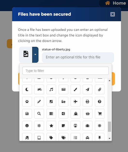 The Miigen Mii-Vault tool select icon